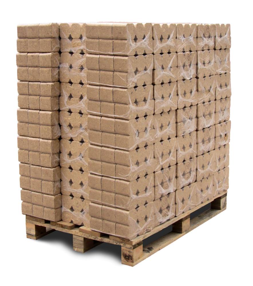 RUF TRIPLEX Mischholzbriketts 960kg Palette RUF TRIPLEX Mischholzbriketts 960kg Palette